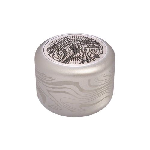 Беспроводная колонка Пэшн (Passion) 80dB 600 mAh (Bluetooth 5.4), серебряная