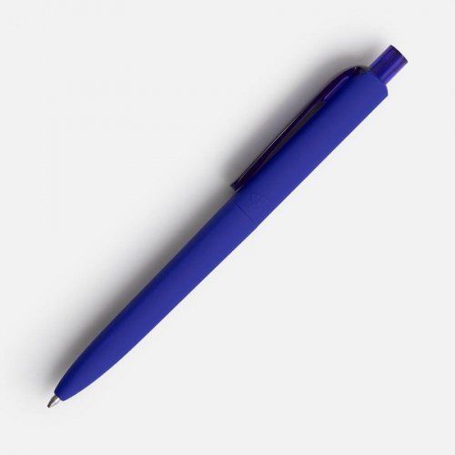 Ручка шариковая Prodir DS8 PRR-T Soft Touch, синяя