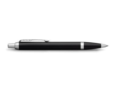 Шариковая ручка Parker IM Mat Black CT лак матовый, стержень: M, цвет чернил: blue, в подарочной упаковке.