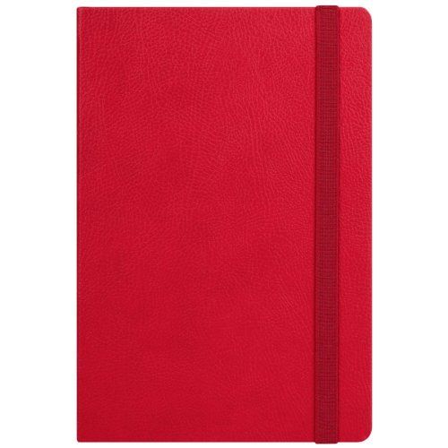 Ежедневник Marseille BtoBook недатированный, красный (без упаковки, без стикера)