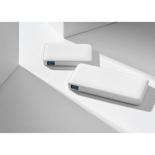 Внешний аккумулятор с подсветкой Анкор Плюс PD (Ancor PD Plus) 10000 mAh, белый