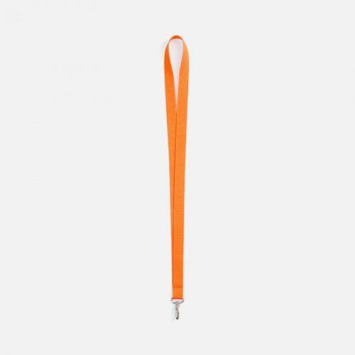 Лента для бейджа Pin, светло-оранжевая