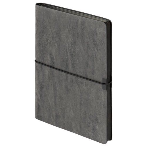 Ежедневник Portobello Trend, Velour, недатированный, черный