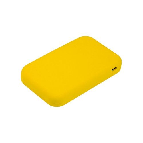 Внешний аккумулятор с беспроводной зарядкой Ultima Wireless Magnetic Lemoni 5000 mAh, желтый