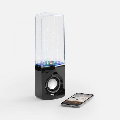 Bluetooth-колонка с поющим фонтаном Fuente, черная