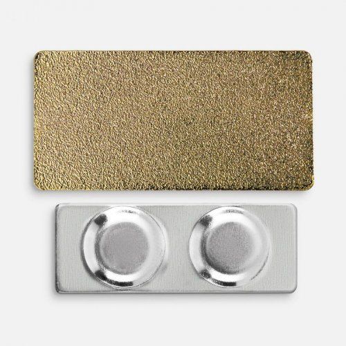 Значок Magnet Matto, золотистый глянцевый