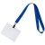 Лента для бейджа Neckband, синяя Лента для бейджа Neckband, синяя