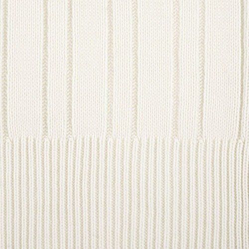 Шарф Knit Beat, белый (молочный)