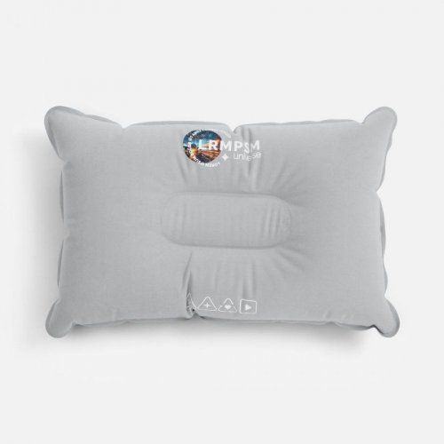 Надувная подушка Pillowish, серая