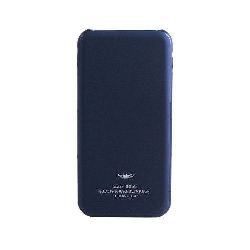 Внешний аккумулятор, Grand PB, 10000 mAh, синий, подарочная упаковка с блистером