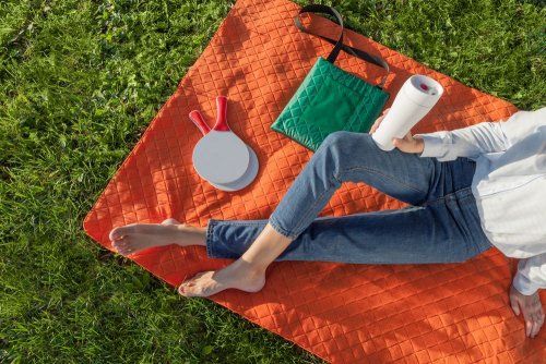 Плед для пикника Soft & Dry, оранжевый