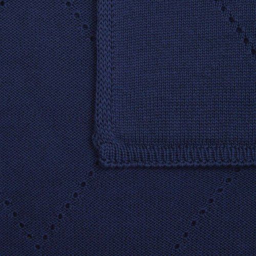 Плед Calado, темно-синий (сапфир)