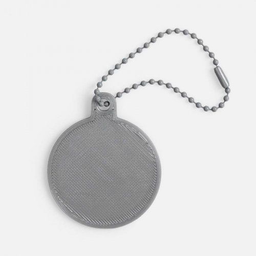 Подвеска Round, 3D-печать, серая