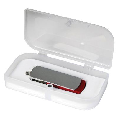 USB Флешка, Elegante, 16 Gb, красный, в подарочной упаковке