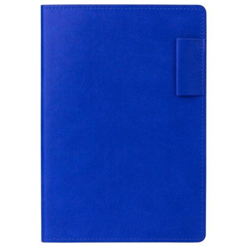 Ежедневник Portobello Trend, In Color Latte Ultramarine, недатированный, ярко-синий/серебро