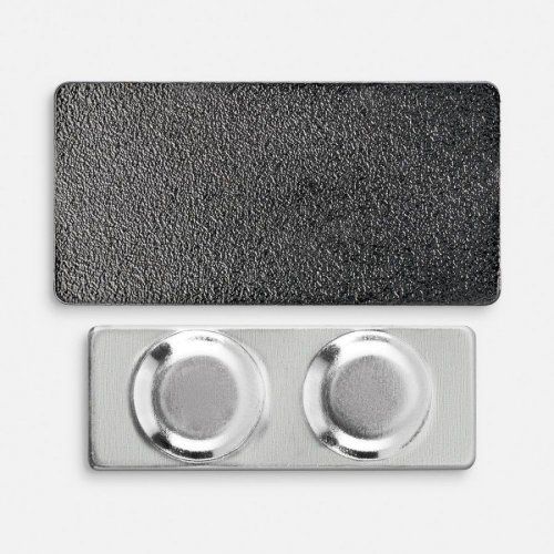 Значок Magnet Matto, серый металлик