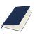 Ежедневник Latte soft touch BtoBook недатированный, синий (без упаковки, без стикера)