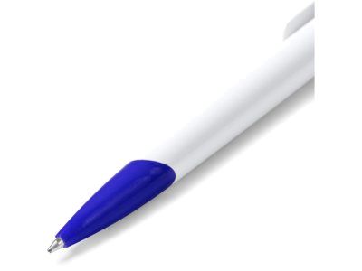 Ручка пластиковая шариковая CITIX, белый/королевский синий