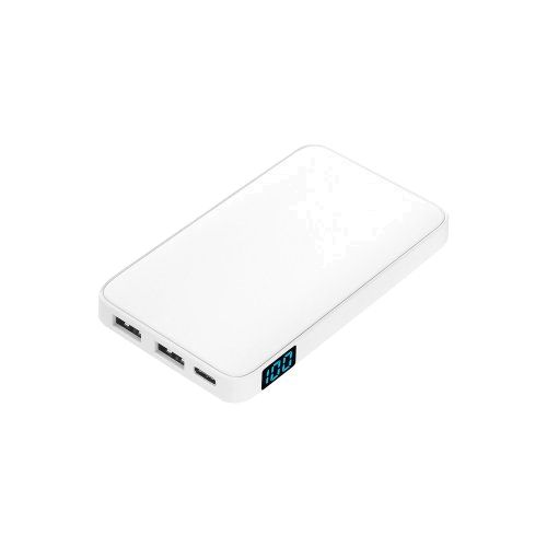 Внешний аккумулятор с подсветкой Анкор (Ancor) 5000 mAh, белый