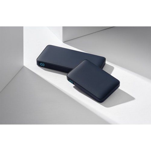 Внешний аккумулятор с подсветкой Анкор (Ancor) 5000 mAh, синий
