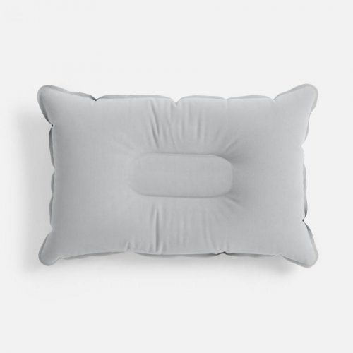 Надувная подушка Pillowish, серая