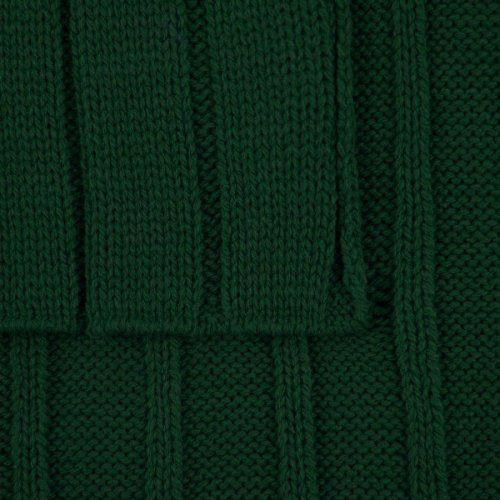 Плед Tressa, темно-зеленый