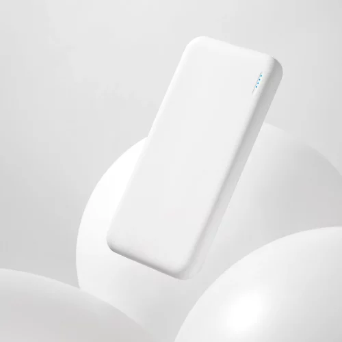 Внешний аккумулятор с подсветкой Люче (Luce) 10000 mAh, белый