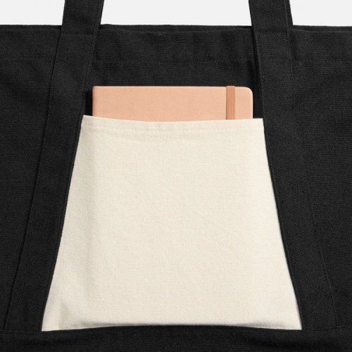 Шопер Shophop, черный с неокрашенным