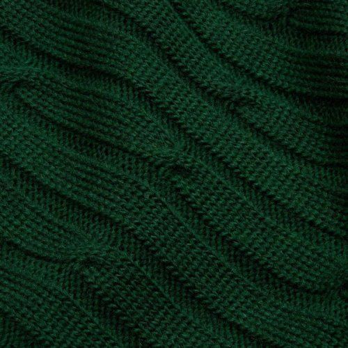 Плед Remit ver.2, темно-зеленый (хвойный)
