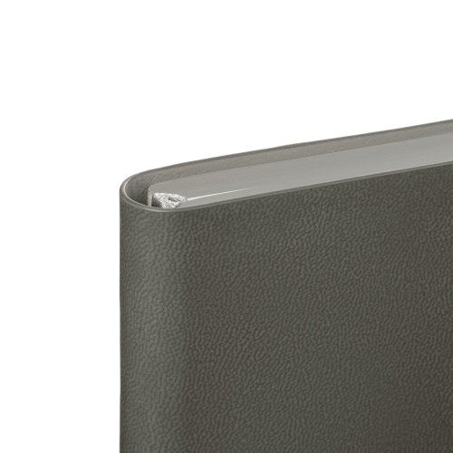 Ежедневник Латте софт-тач (Latte soft touch) недатированный, серый