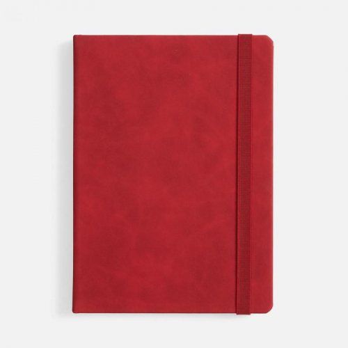 Ежедневник Urban Hard, недатированный, красный