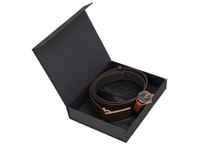 Подарочный набор: наручные часы Poursuite, ремень Seal. Christian Lacroix