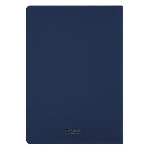Ежедневник Латте софт-тач (Latte soft touch) недатированный, синий