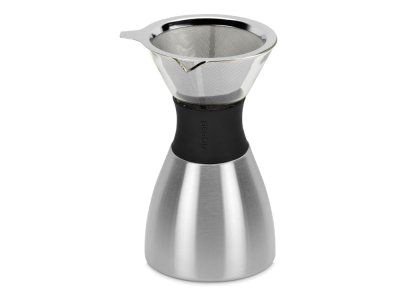 Кофеварка POUR OVER, 1000 мл, серебристый/черный