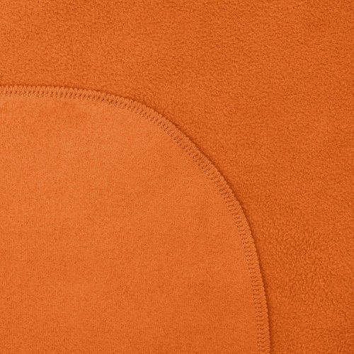 Флисовый плед Warm&Peace XL, оранжевый