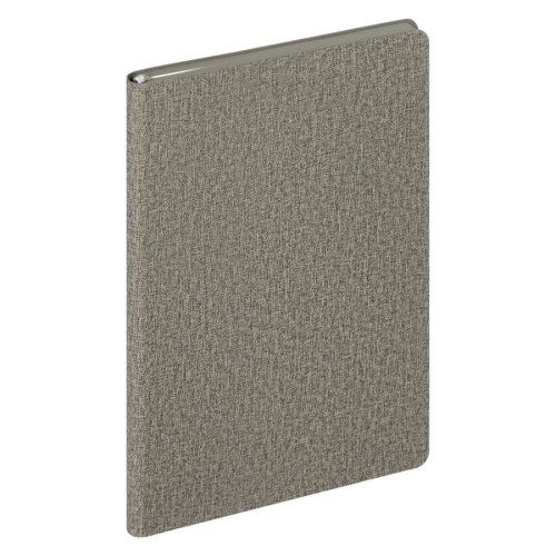 Ежедневник Portobello Tweed недатированный, серый (без упаковки, без стикера)