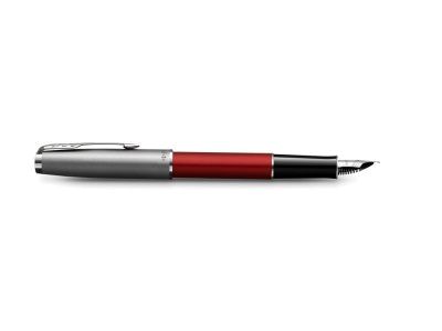 Перьевая ручка Parker Sonnet Entry Point Red Steel CT, перо: F, цвет чернил: black, в подарочной упаковке