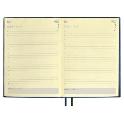 Ежедневник Avila, недатированный, синий