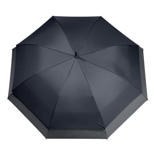 Зонт-трость Bora, синий/серый