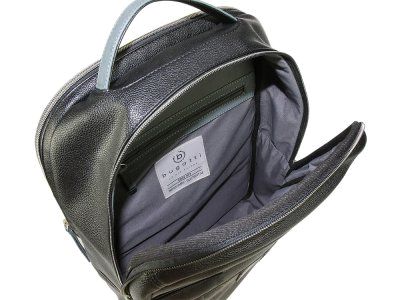 Рюкзак BUGATTI Moto D 15'', чёрный, полиуретан, 32х13х43 см, 16 л