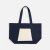 Шопер Shophop, синий с неокрашенным
