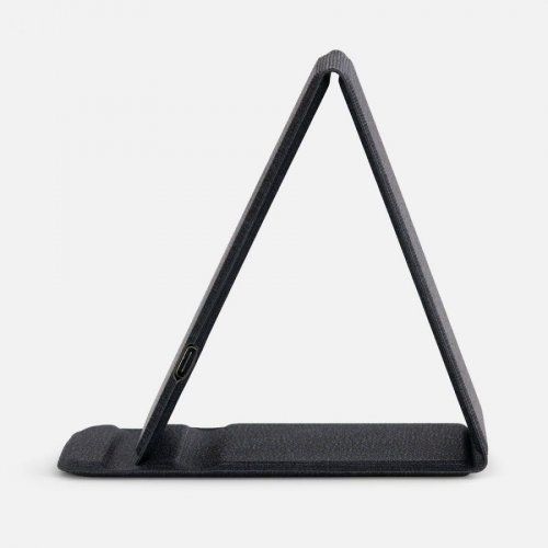Подставка для смартфона с беспроводной зарядкой Kickstand, серая