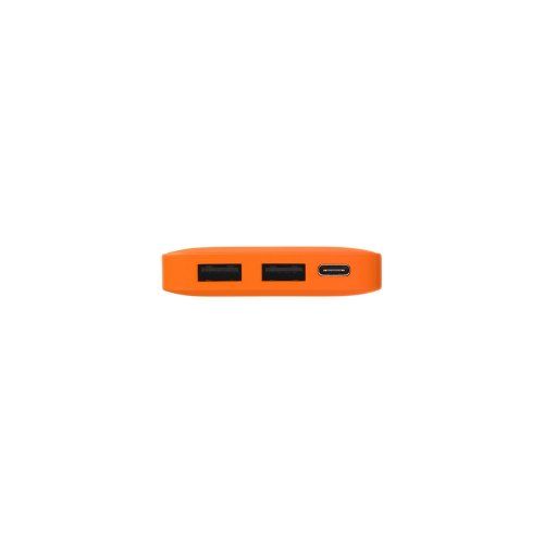 Внешний аккумулятор с подсветкой Анкор (Ancor) 5000 mAh, оранжевый