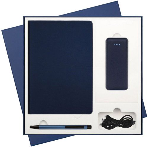 Подарочный набор Star/Colt/Avis PB (Ежедневник недат А5, Ручка, Power Bank)