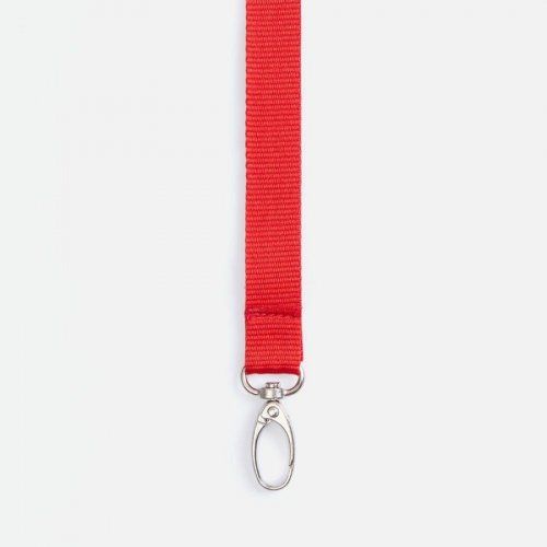 Лента для бейджа Pin, красная
