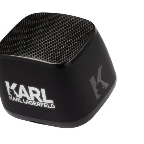 Беспроводная колонка с подсветкой Glow 75dB 1200 mAh, черная
