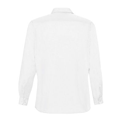 Рубашка мужская "Baltimore", белый_S, 65% полиэстер, 35% хлопок, 95г/м2