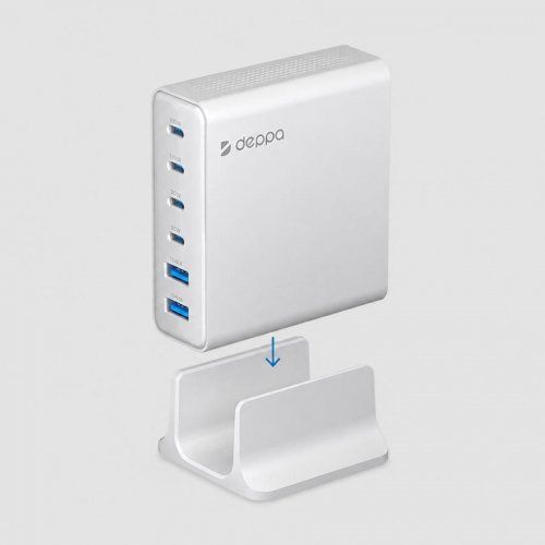 Зарядная станция 4xUSB Type-C, 2xUSB, PD, QC, 160Вт