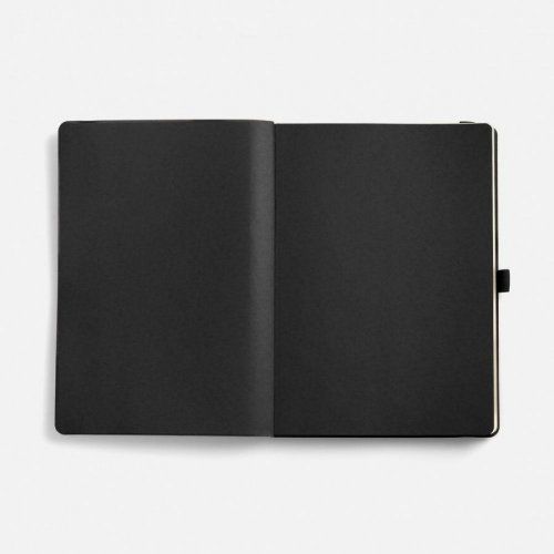 Ежедневник Peel Flex, недатированный, черный