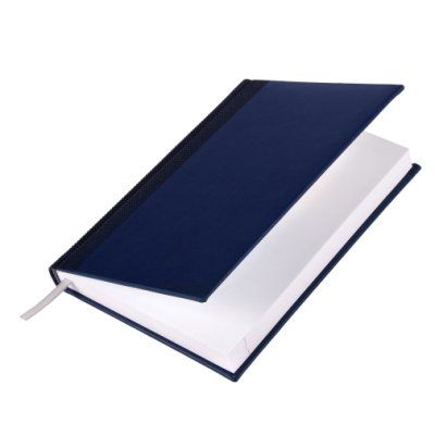 Подарочный набор Velvet/iP, синий (ежедневник датир А5, ручка)